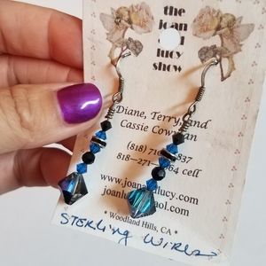Hand Crafted Stacked Beaded Earrings